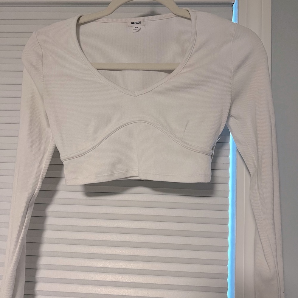 Garage Long Sleeve Crop.